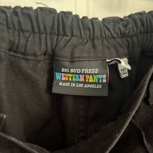 Big Bud Press Black Western Pants 2XL